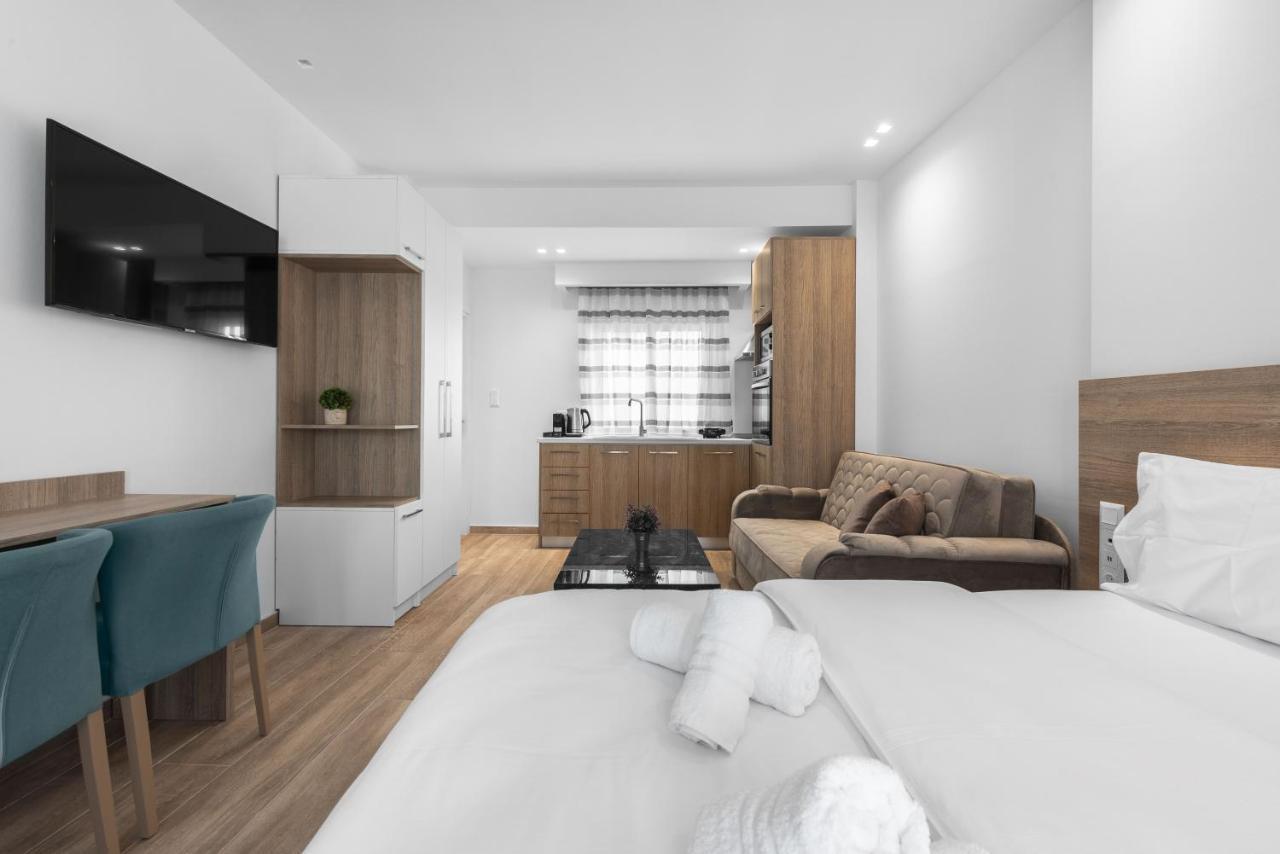 Ferienwohnung Penthouse Level 8, Nilie Hospitality Mgmt Thessaloniki Exterior foto