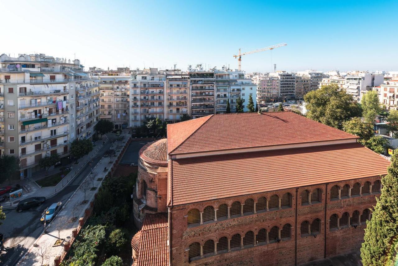 Ferienwohnung Penthouse Level 8, Nilie Hospitality Mgmt Thessaloniki Exterior foto