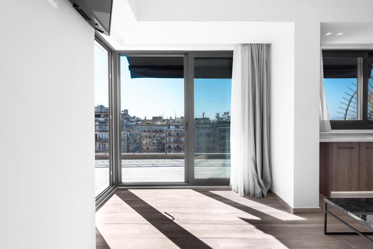 Ferienwohnung Penthouse Level 8, Nilie Hospitality Mgmt Thessaloniki Exterior foto